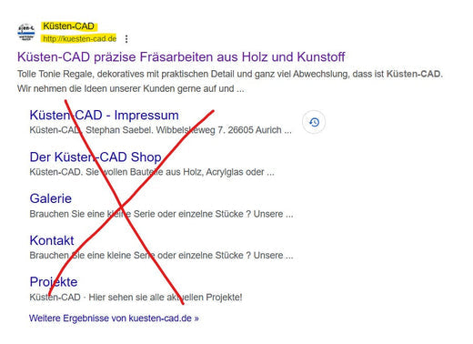 Die Google Suche hängt noch hinterher....