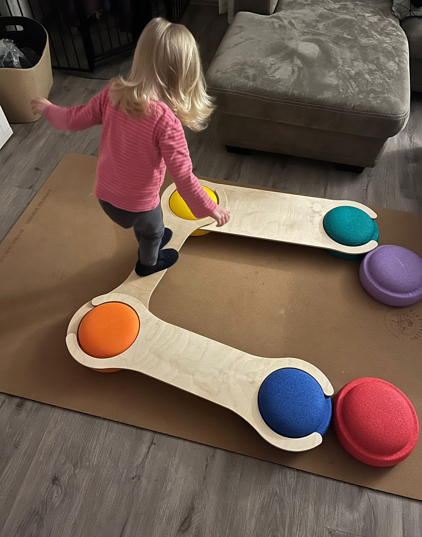 Balanceboard für Stapelstein